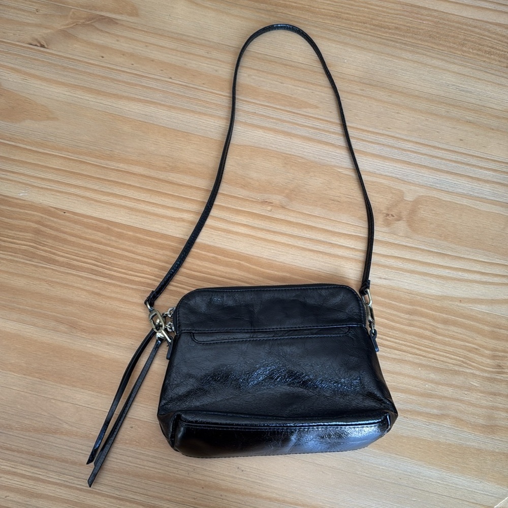 HOBO Black Genuine Leather Shoulder Bag - Picture 4 of 13